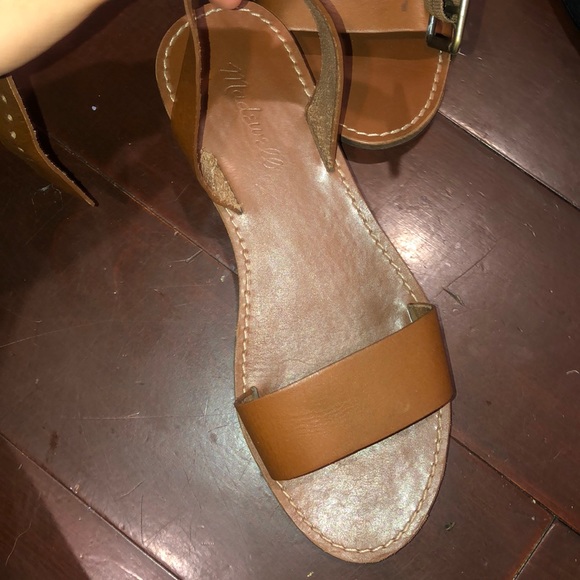 MadeWell Brown Ankle Sandals - Picture 2 of 3